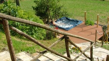 Respira relax con la minipiscina idromassaggio per esterni