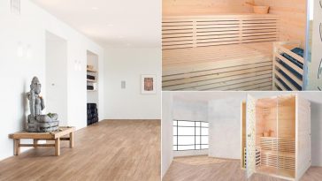 Sauna finlandese in centro yoga