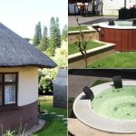 La minipiscina idromassaggio per la casa rotonda