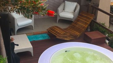 Quale abbinamento per una piscina idromassaggio da esterno