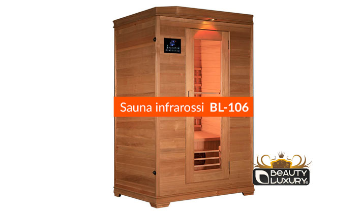 Sauna infrarossi BL-106 Beauty Luxury