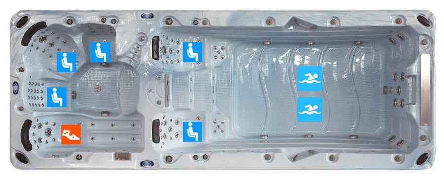 Nuoto controcorrente BL-850