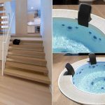 Piano superiore con minipiscina a pavimento