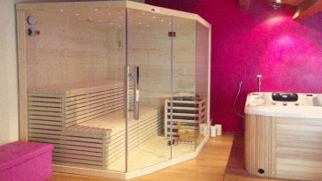 Saune prefabbricate per solai