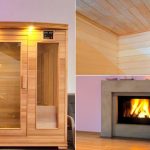 Sauna infrarossi riscalda la vita