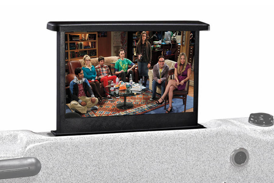Beauty Luxury TV pop-up 17" minipiscine