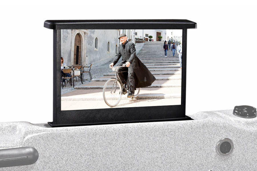 Beauty Luxury TV pop-up 17" minipiscine