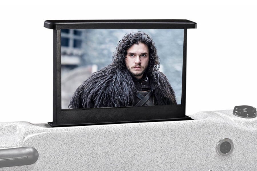 Beauty Luxury TV pop-up 17" minipiscine