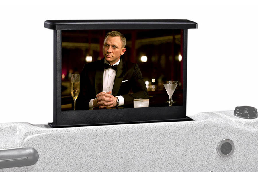Beauty Luxury TV pop-up 17" minipiscine