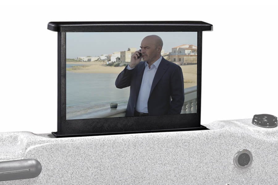 Beauty Luxury TV pop-up 17" minipiscine