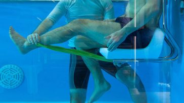 Riabilitazione sportiva con Mini Piscine